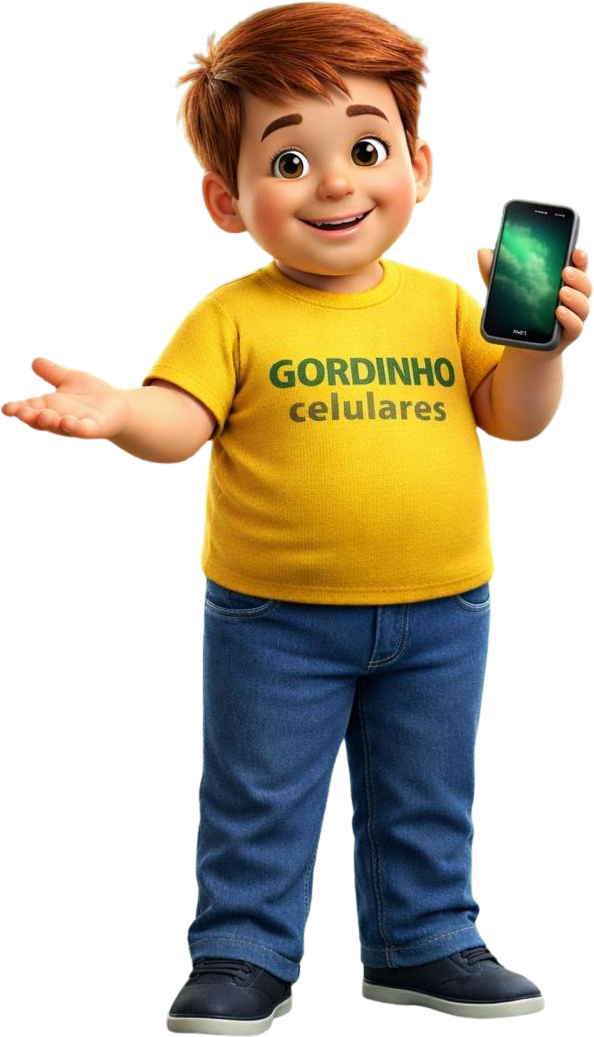 Mascote Oficial Gordinho Celulares Campo Grande