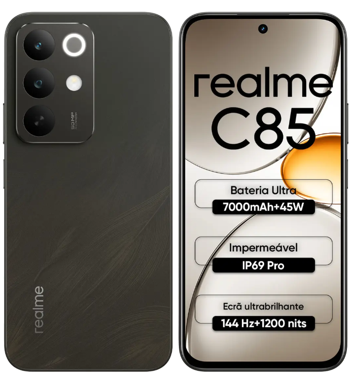 Realme C85 Ultra parcelado em até 18x no boleto